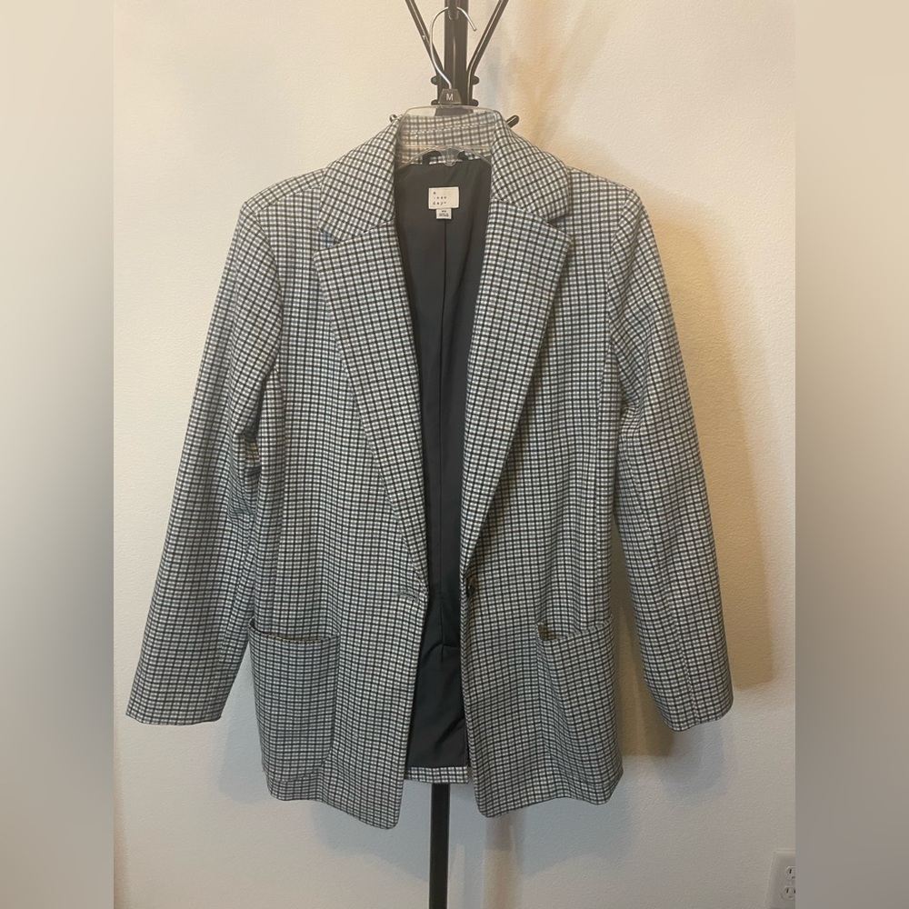 A New Day - Checkered Blazer - Size XS